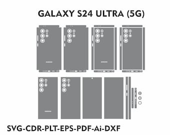samsung galaxy s24 ultra Skin Template Vector skin die cuts