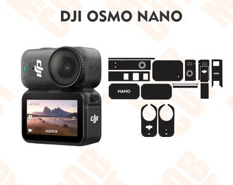 DJI Osmo Nano Skin Template Cutting File Exact Fit