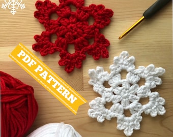 Crochet Snowflake Pattern Snowflake Pattern Christmas Ornament Pattern