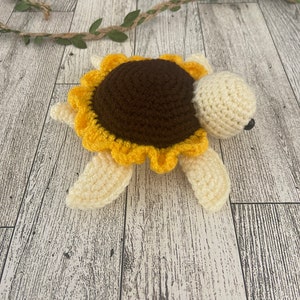 Turtle / Amigurumi Turtle / Crochet Turtle / Stuffed Animal / Sunflower ...