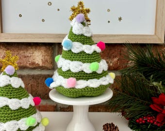 Christmas Tree Crochet Christmas Tree Christmas Decor Amigurumi Tree