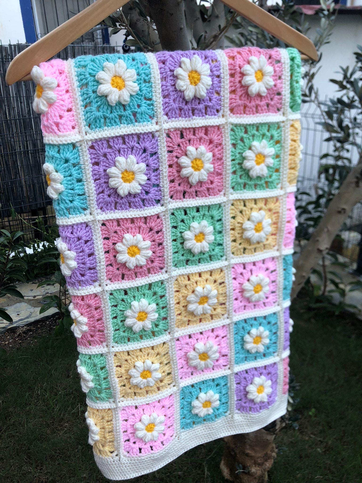 Motif flower blanket - Etsy 日本