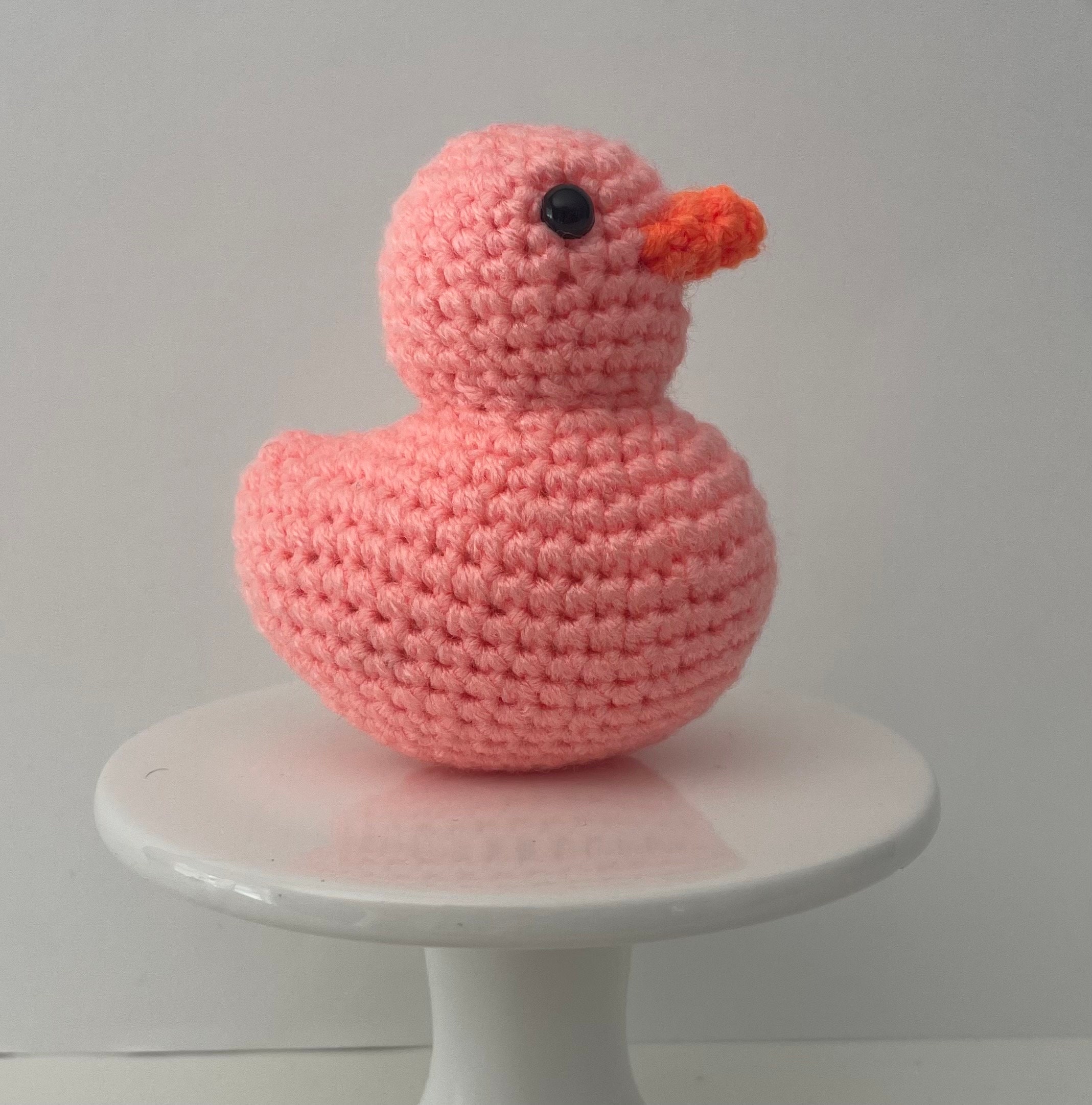 Crochet Duck Crochet Animal Amigurumi Duck Rubber Duck