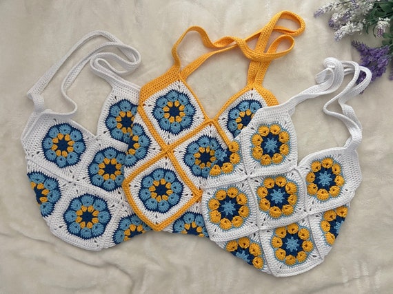 Crocheted African Flower Bag • Jo Avery - the Blog