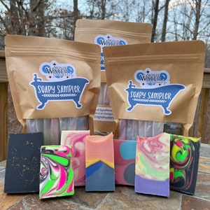 Soapy Sampler Pack | Handmade Artisan Soap End Pieces