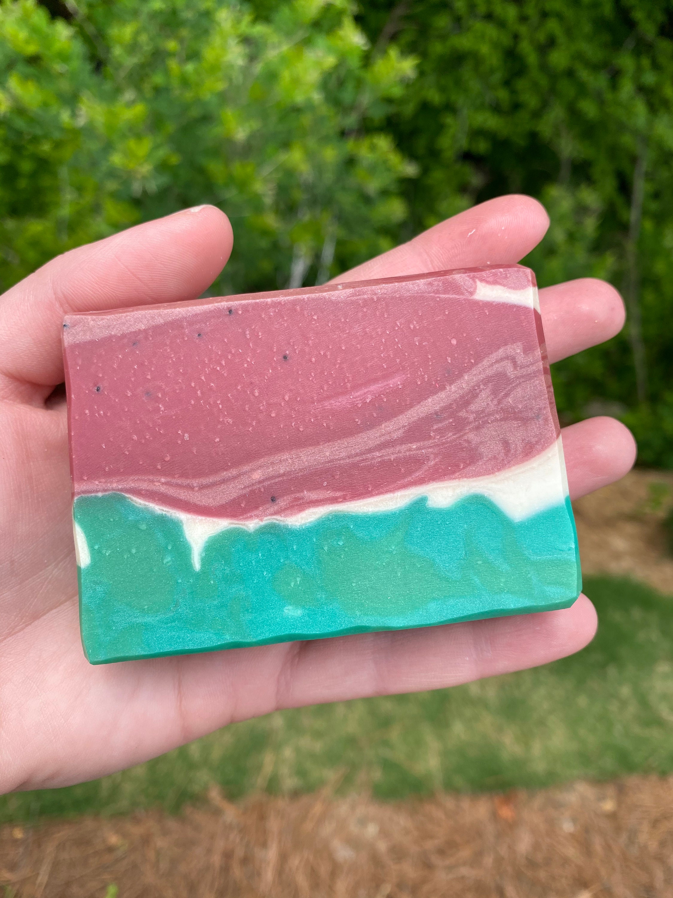 jabon artesanal de sandia