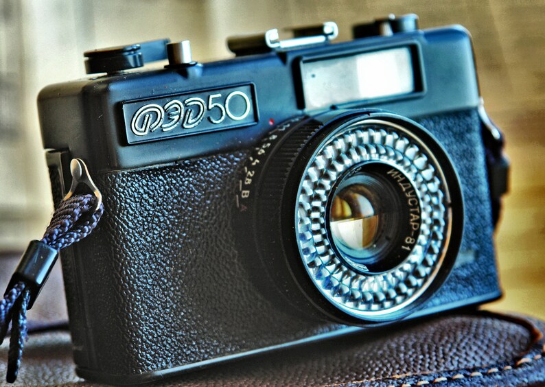 Film Camera 35mm Point and Shoot Tested FED 50 Rangefinder Etsy
