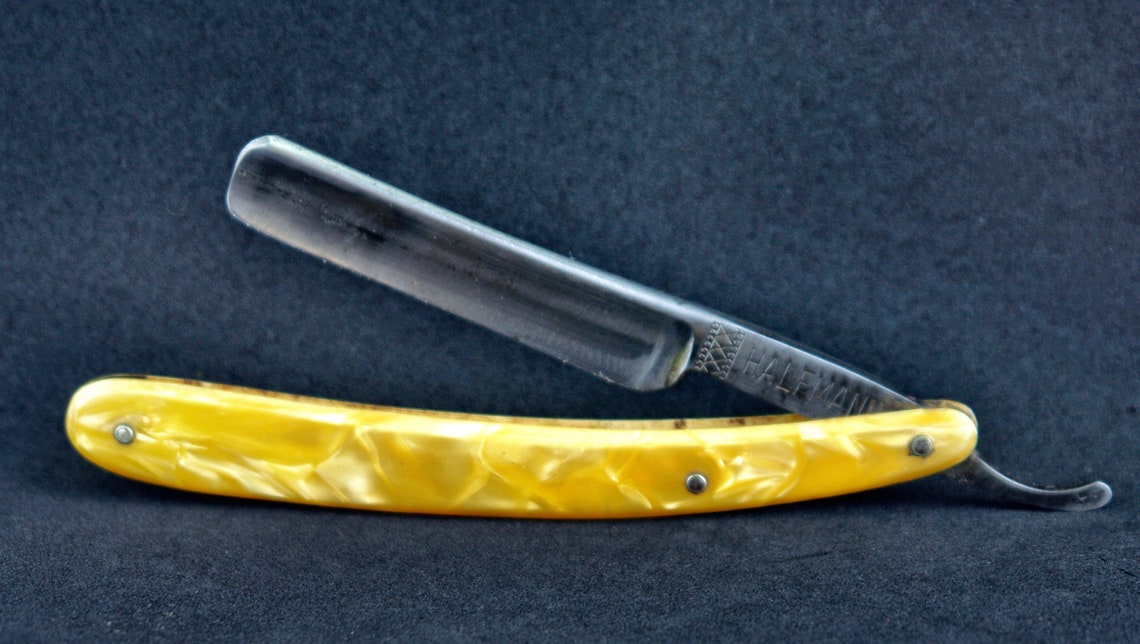 Rare Straight razor Solingen Germany Antique Condition Etsy