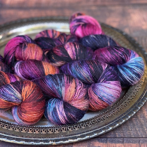 Sorcery on Delite Silky Cashmerino Singles Fingering Weight 435 yards