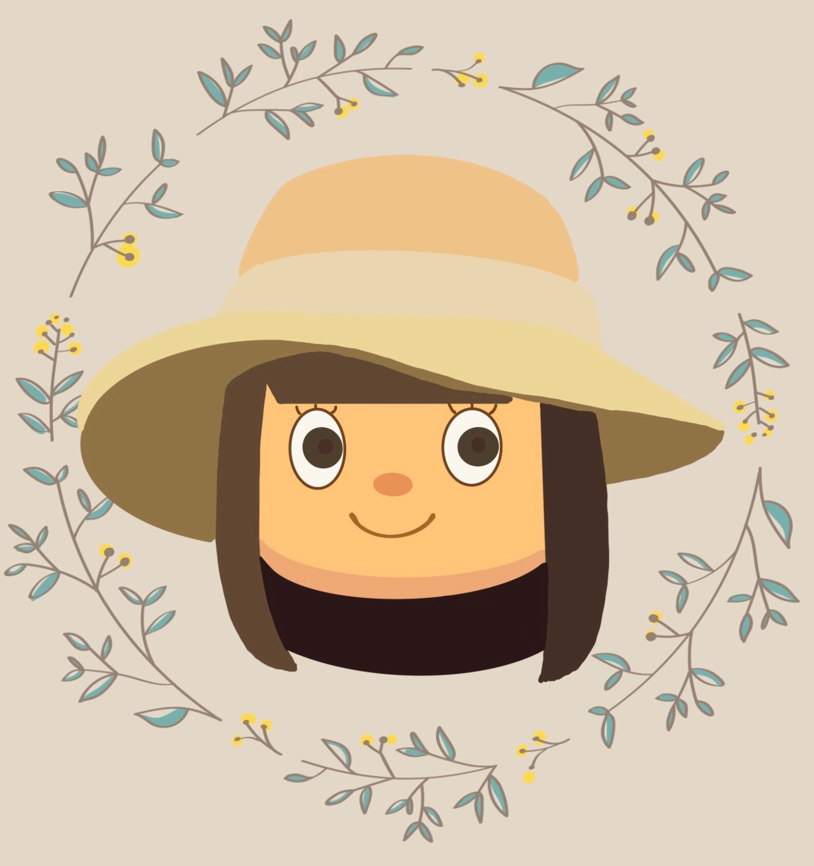 Personalized animal crossing logo | Etsy