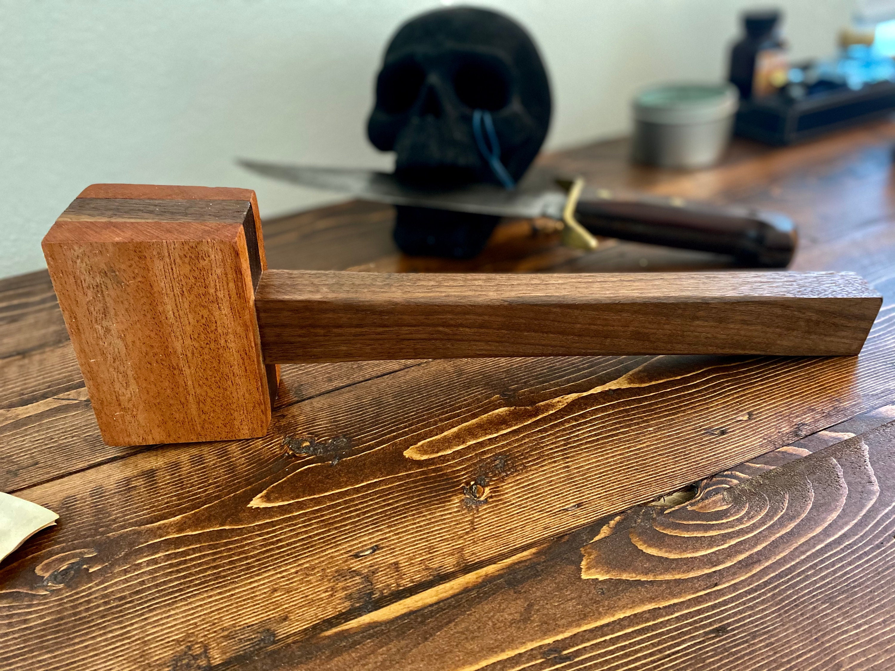 Traditional Hardwood Mallet Etsy