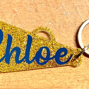 Cheer Megaphone Keychain