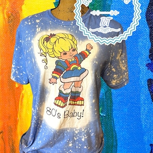 Bebé de los 80 con Rainbow Brite