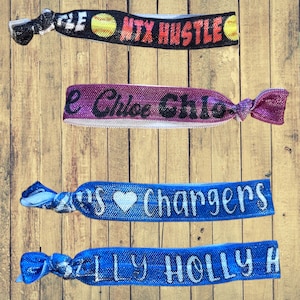 Customizable Hair Ties/Bracelets