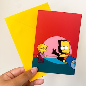 Je laat me altijd lachen| Bart en Lisa| | Valentijnscadeau voor broers en zussen l The Simpsons | Grappige liefde| Verjaardagscadeau I Cadeaus voor broers en zussen