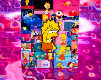 Lisa Simpson Enamel Pin: Meme Lapel Badge - Simpsons Collectible