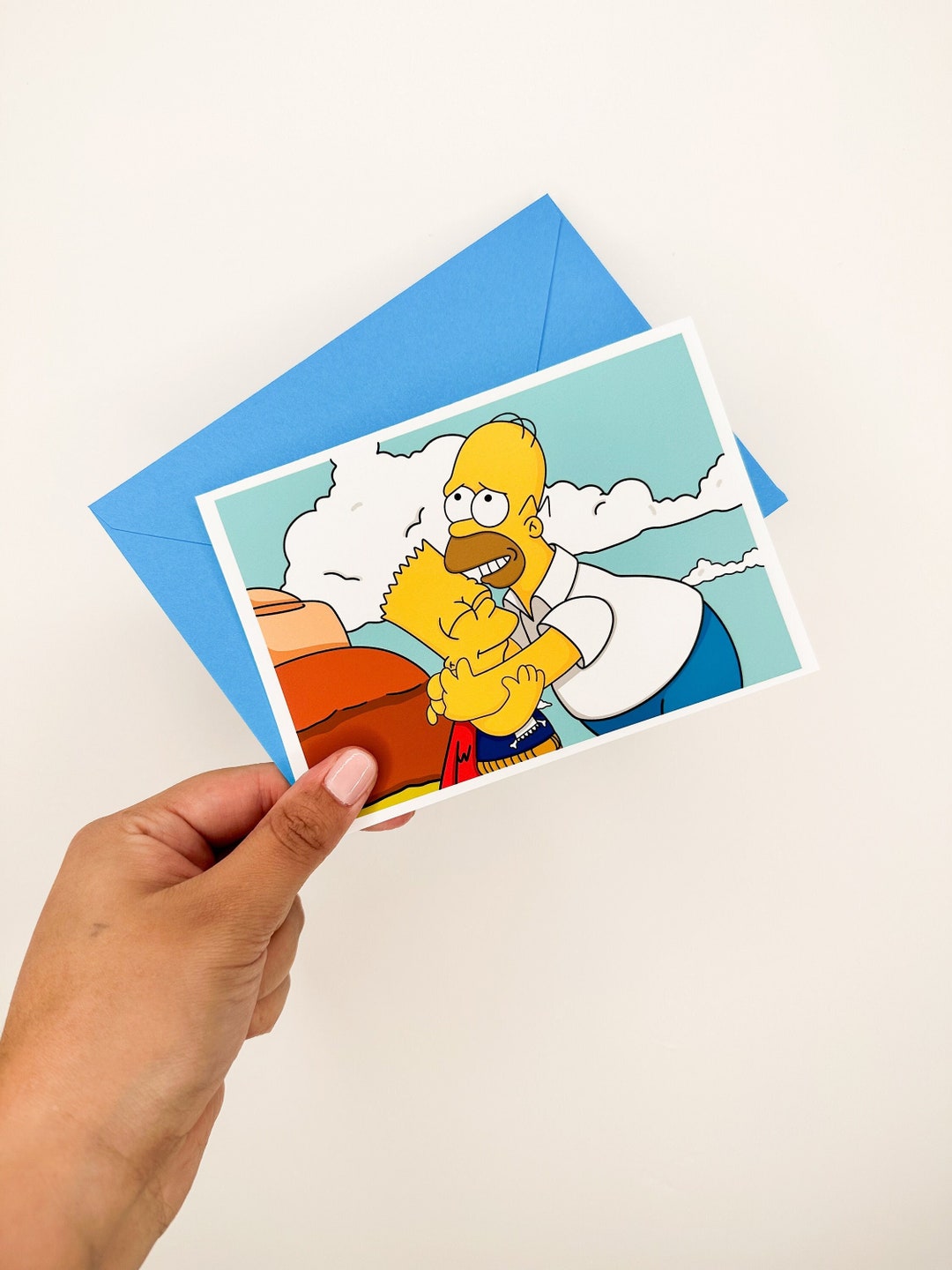 A Father's Love: Homer and Bart's Daredevil Hug | the Simpsons| Funny ...