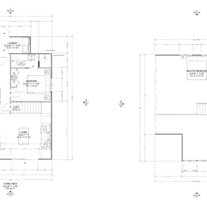 25x32 Modern Cabin Plans PDF - 2 Bed, 1250 Sqft With Loft - A-frame ...