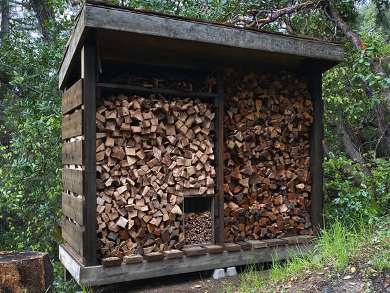 4X8 DIY Firewood Shed Plans PDF 30 Page Step by step DIY Build
