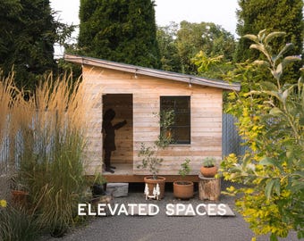 DIY Playhouse Plans PDF - 4X8 ft - Modern Lean-To - Step-by-Step Build Guide - Real Projects Built by Real People