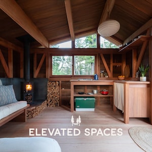 12x16 Small Cabin Plans - 200 SqFt Shed Plans - Tiny House - Studio - ADU - Picnic Table Plans - Real Projects Built by Real People™