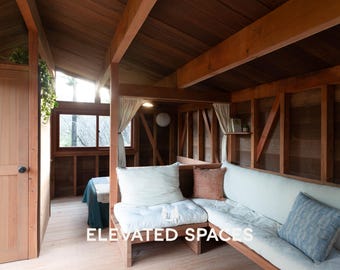 Tiny Cabin Plans - 200 SqFt Shed Plans - Tiny House - Studio - ADU - Picnic Table Plans - Real Projects Built by Real People™