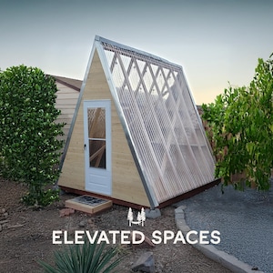 Greenhouse Plans PDF - 10&#39;x12&#39; - No Permit Required - 40 Page Step-by-Step DIY Build Guide - Backyard Potting Shed - Kids Playhouse - AirBnB