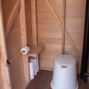 Modern Outhouse Plans PDF Shed Compost Toilet Off Grid Living Outdoor Bathroom Plans Lean To Shed Plans Outdoor Shower image 8