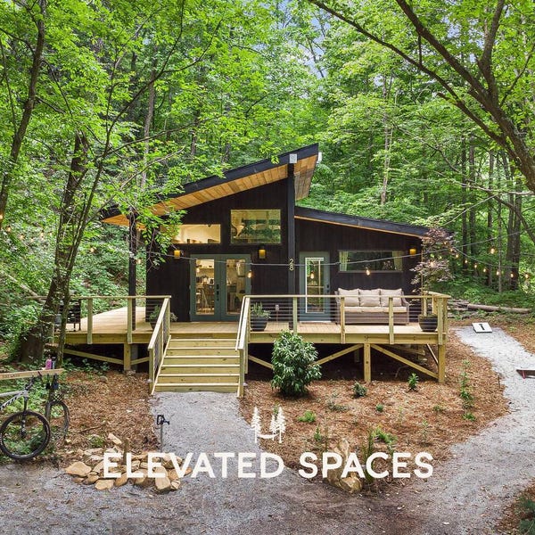 20' x 26' Tiny House Plans Plans PDF - 2 Bedroom House Plans With Loft, 615 SF - Modern Cabin - Metric and Imperial - Lean to Cabin Plans