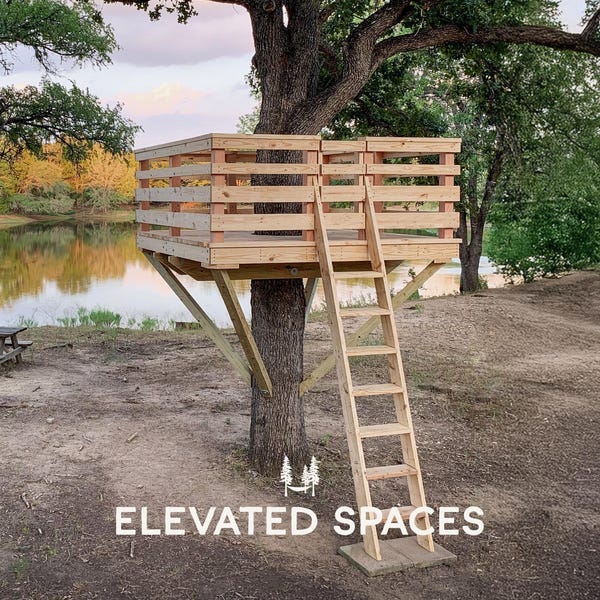 Baumhaus Pläne PDF - DIY Schritt-für-Schritt-Anleitung - Kinder Spielhaus Pläne - Baumdeck - Baumfestung - Real Projects Gebaut von Real People ™