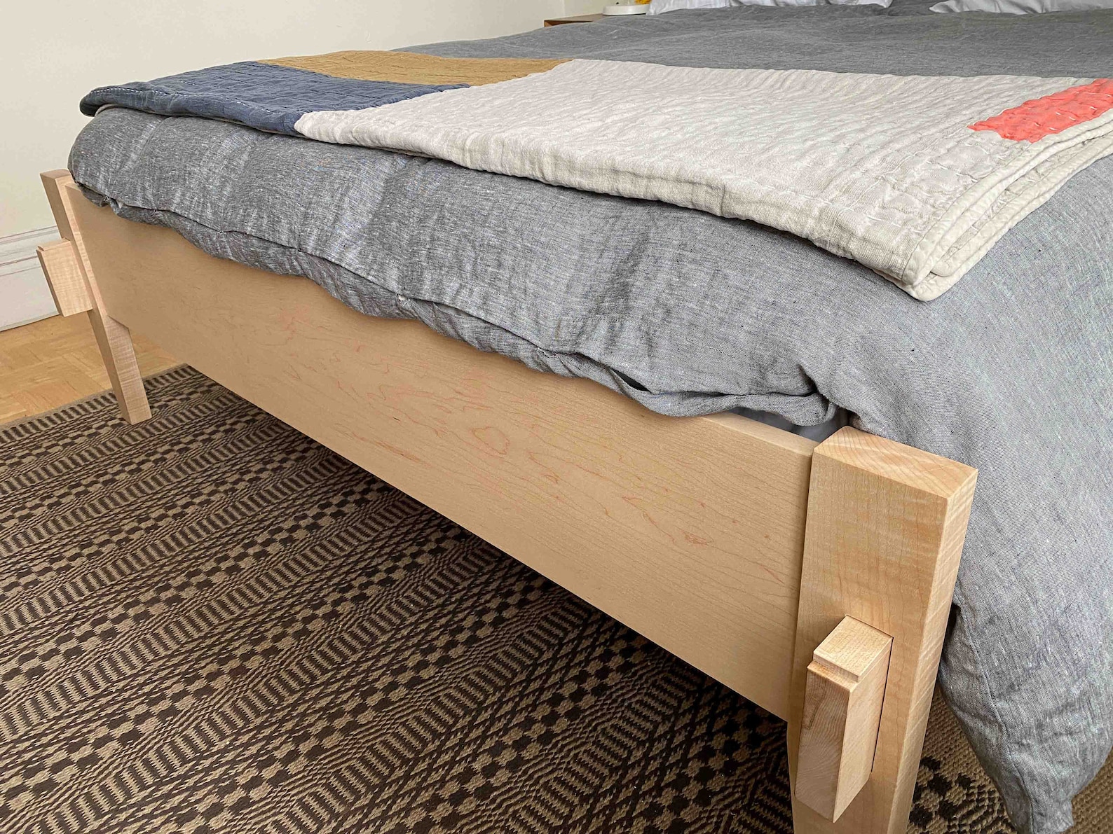 Bed Frame Plans PDF 35 Page Stepbystep DIY Build Guide Etsy