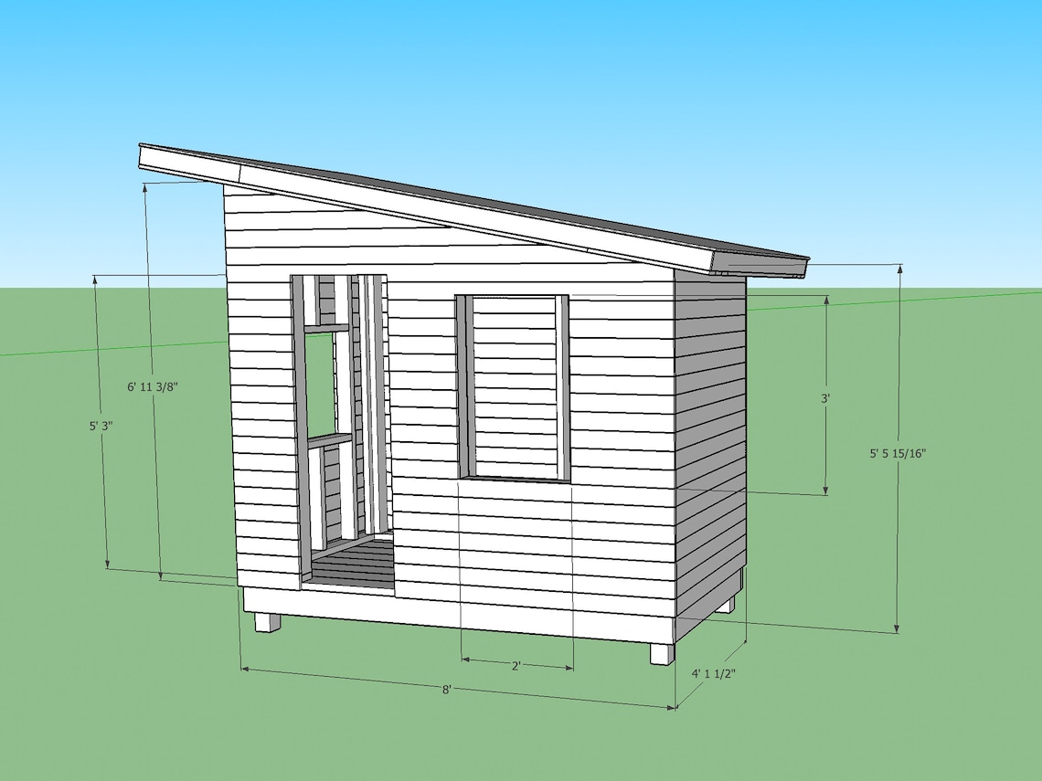 Playhouse Plans PDF 35 Page Stepbystep DIY Build Guide Etsy