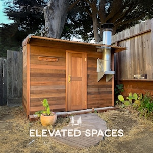 Outdoor Sauna Plans PDF - 6-Person DIY Build - 6x9 ft - Real Projects Built by Real People