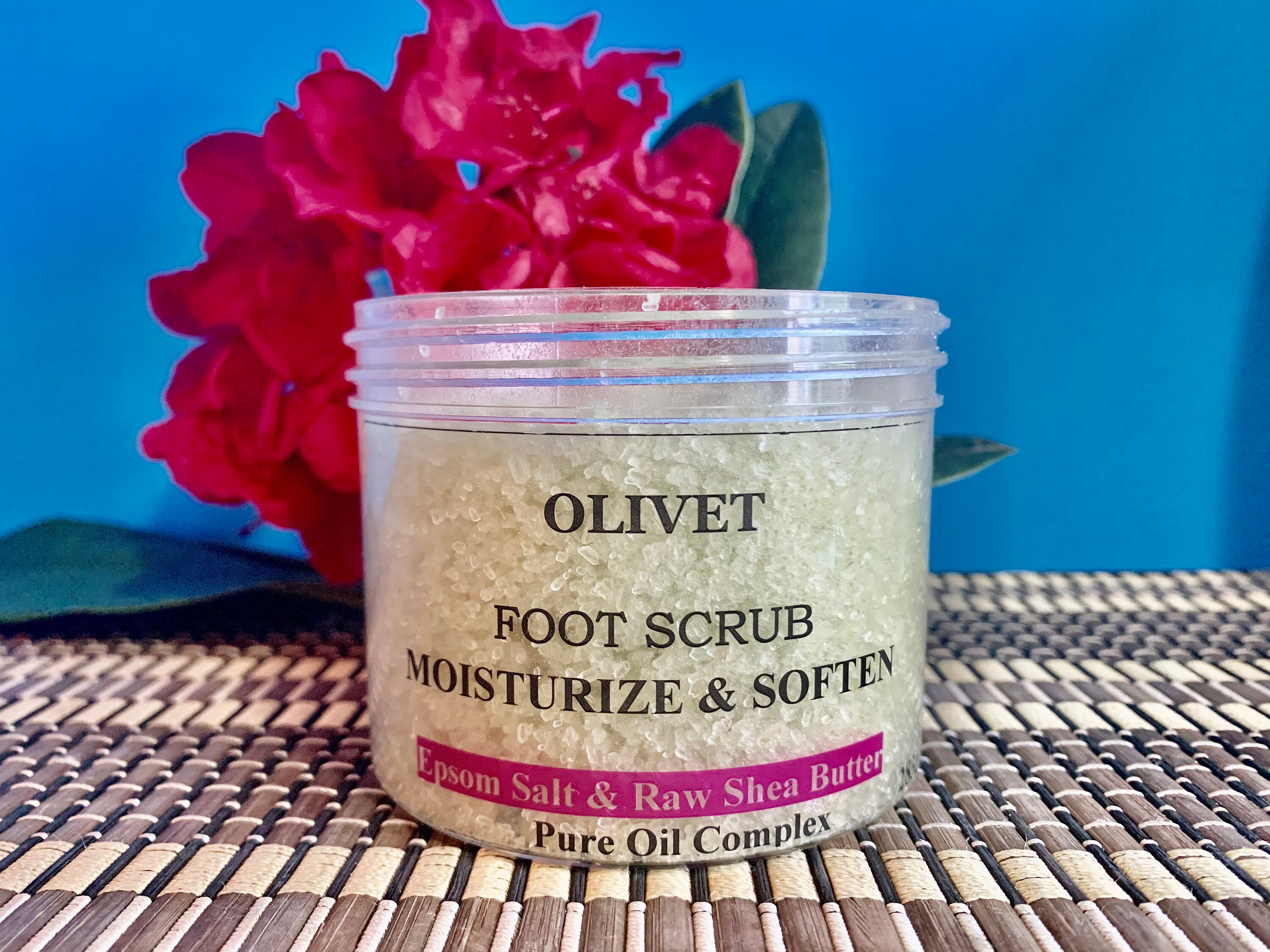 Epsom Salt & Shea Butter Foot Scrub. 10 oz. Body Scrub. Etsy