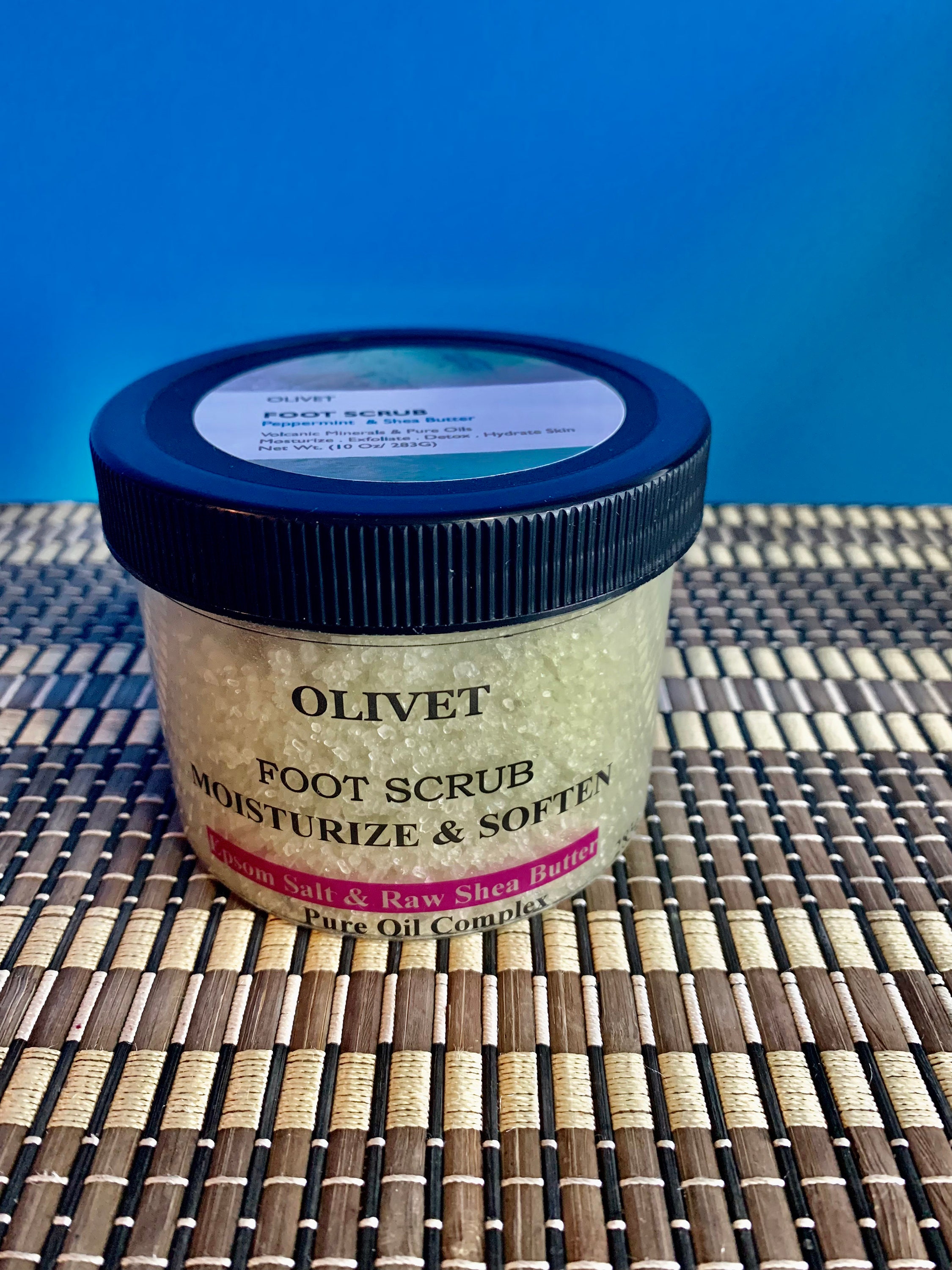 Epsom Salt & Shea Butter Foot Scrub. 10 oz. Body Scrub. Etsy