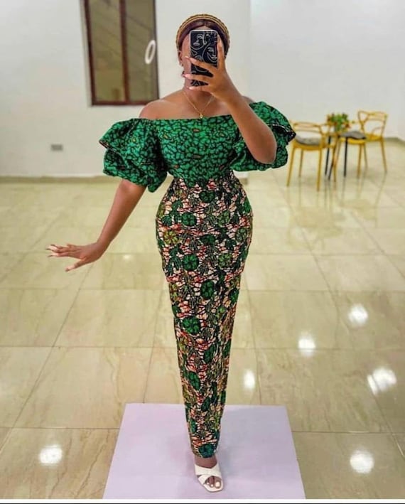 Ankara gowns with bell sleeves 2017 – Ankara Gown Styles for Nigerian Ladies  (Pictures) – JOHNNY BLIZZY FASHION – how to do a simple sheath dress pattern