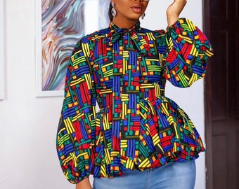 ankara long tops
