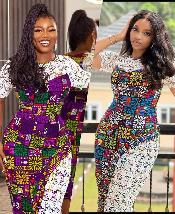 Trendy Ankara and lace combination styles that match perfectly -  Businessday NG