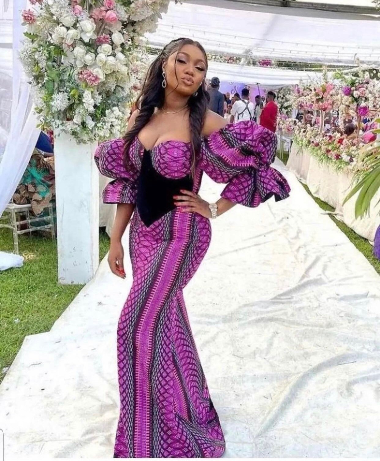 Fishtail party shop dress