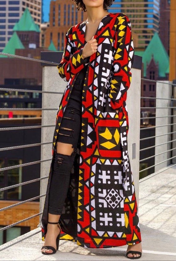 Ankara Jacket Kimono, African Print Kimono, Ankara Duster Jacket, Ankara Long  Jacket, Ankara Jacket, African Wax Jacket, Kente Kimono Jacket - Etsy