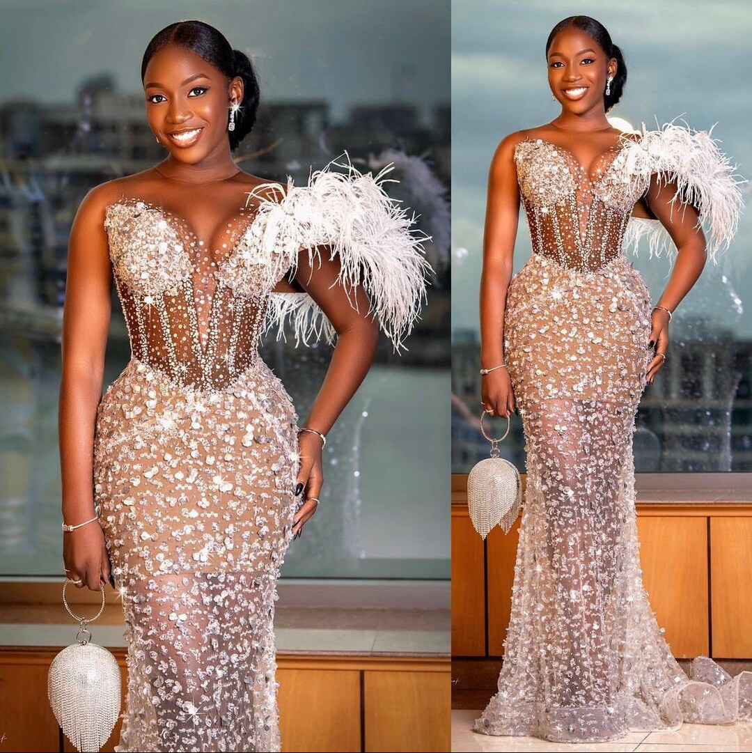 African prom dress, women's clothing, party dress main image 1