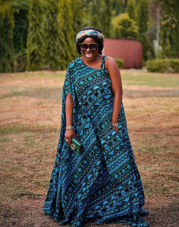 African Print Maxi Dress, Ankara Maxi Dress, African Women's Clothing,  Ankara Dress Plus Size, Ankara Dresses for Women, Nigerian Dress 