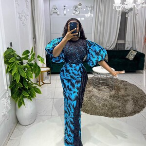 Lace ankara cheap styles
