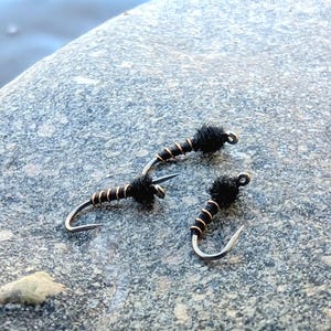 Black Beauty Midge - 5 Pack