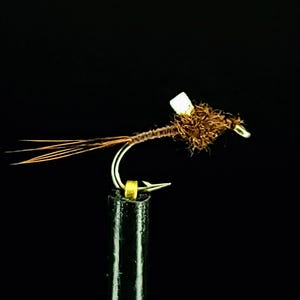 Chocolate Foam Wing Baetis Emerger - 5 Pack