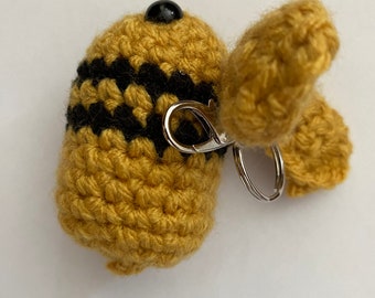 Crochet Bee Charm Pattern