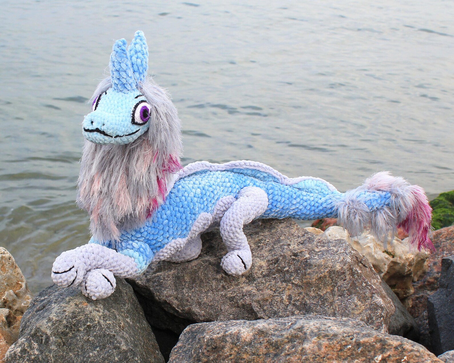 39 Sisu Dragon Toy TO ORDER Raya and Last Dragon Blue - Etsy