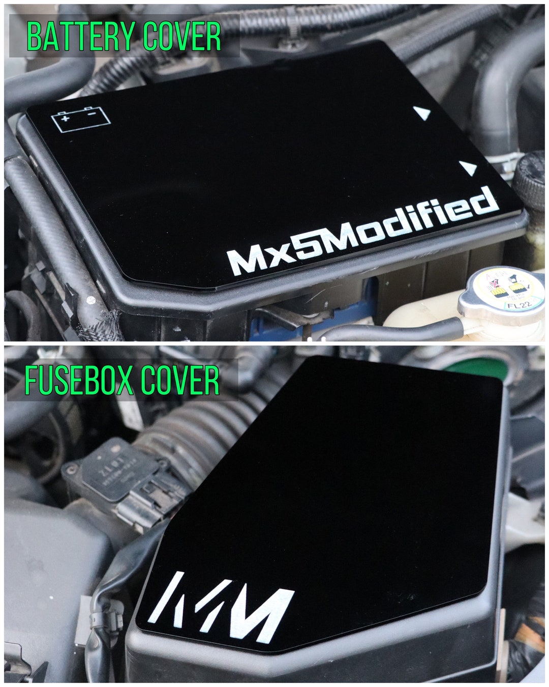 Mazda Mx5 NC Battery Cover & Fusebox Cover Etsy