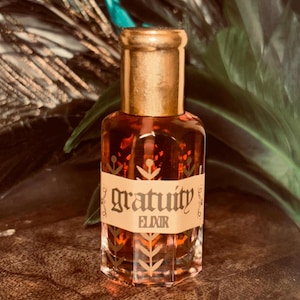 Gratuity Elixir Oil | attracts generous opportunities, expands the pleasures of life, draws generous tips, invokes gratitude in one’s life