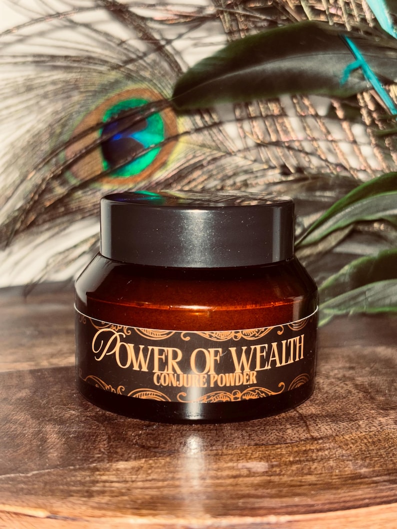 Power of Wealth Spell Powder | Attract FAST luck in Wealth & Prosperity image 1